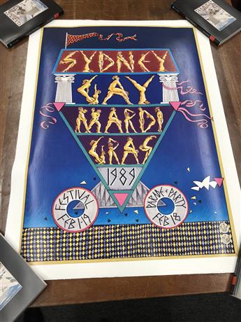 PHILLIP MCGRATH Sydney Gay Mardi Gras 1989.
